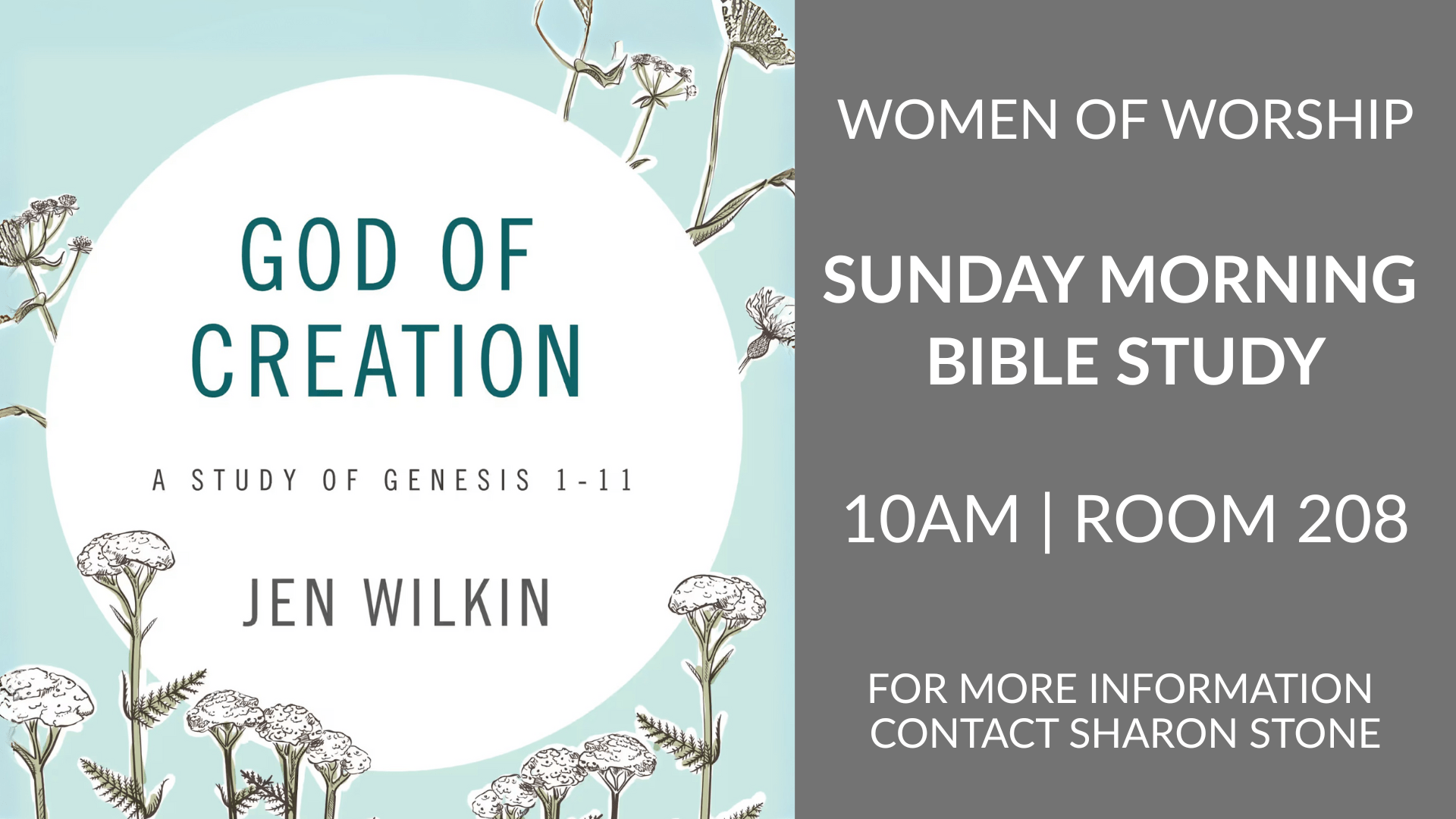 God of Creation WOW study FULL